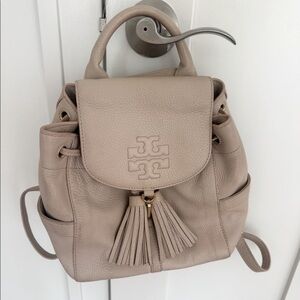 TORY BURCH THEA mini backpack purse. So pretty!